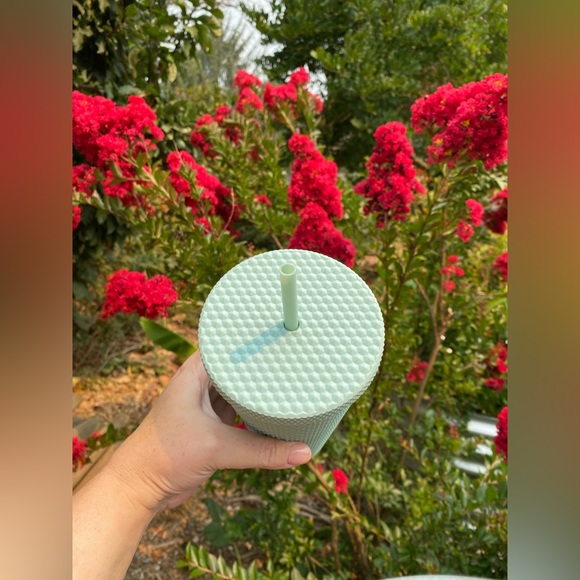 Starbucks BNWT US Matte Mint 24oz Studded Tumbler - Picture 4 of 5